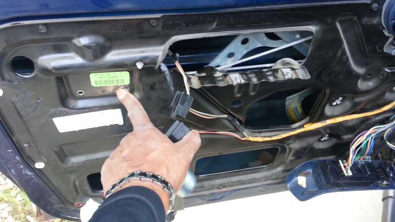 How To Remove the C1500 door panel