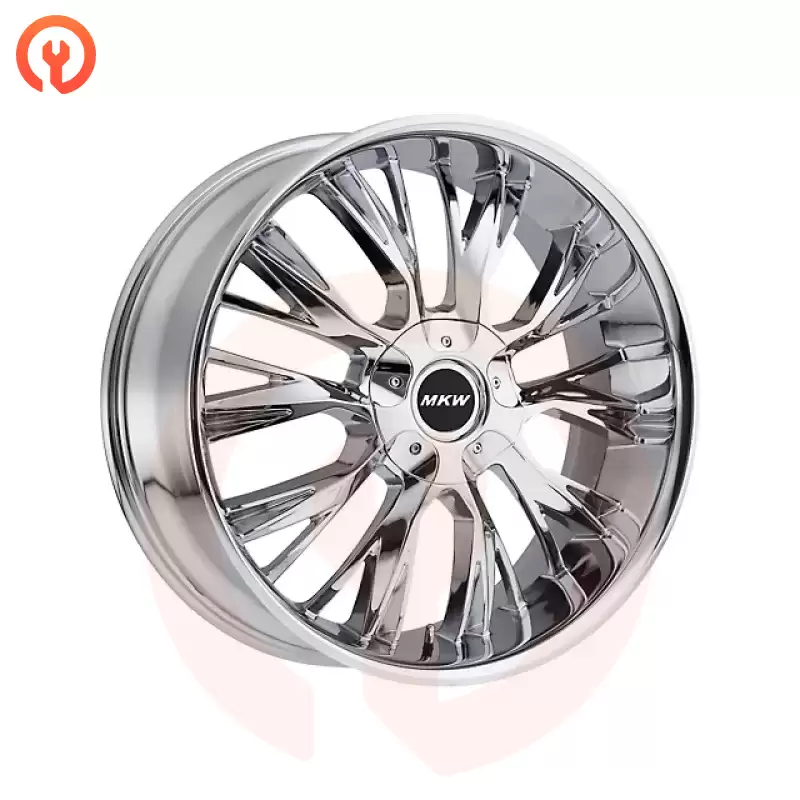 MKW Offroad M122 Chrome Wheel; 20x8.5 (11-23 RWD Charger)