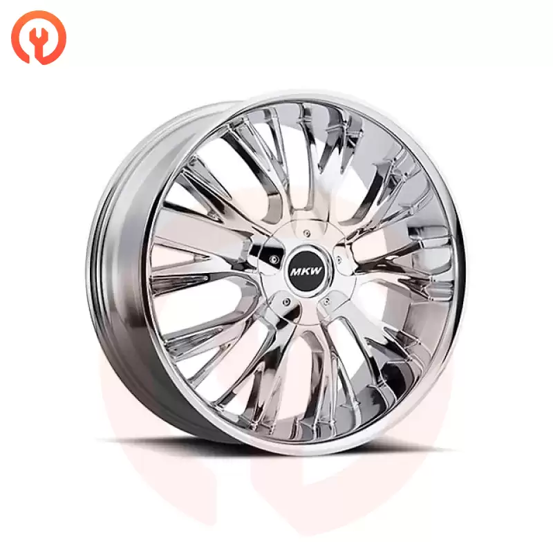 MKW Offroad M122 Chrome Wheel; 20x8.5 (2006-2010 RWD Charger)
