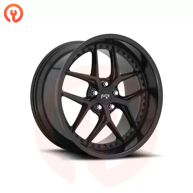 Niche Vice Gloss Black with Matte Black Wheel; 20x9 (2011-2023 RWD Charger)
