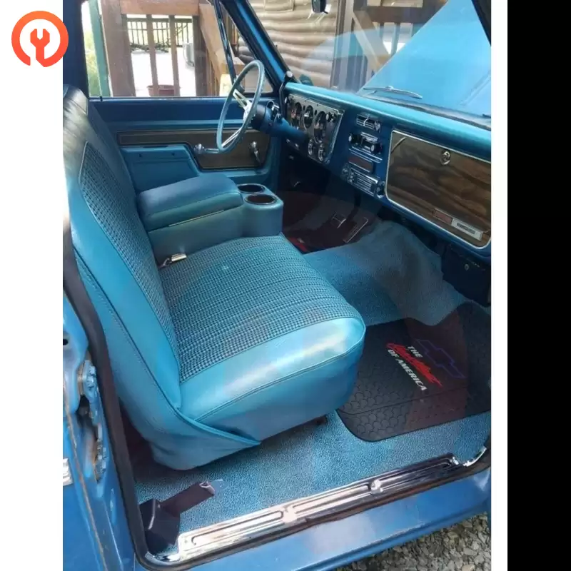 88-94 CHEVY GMC TRUCK BLUE BENCH SEAT 